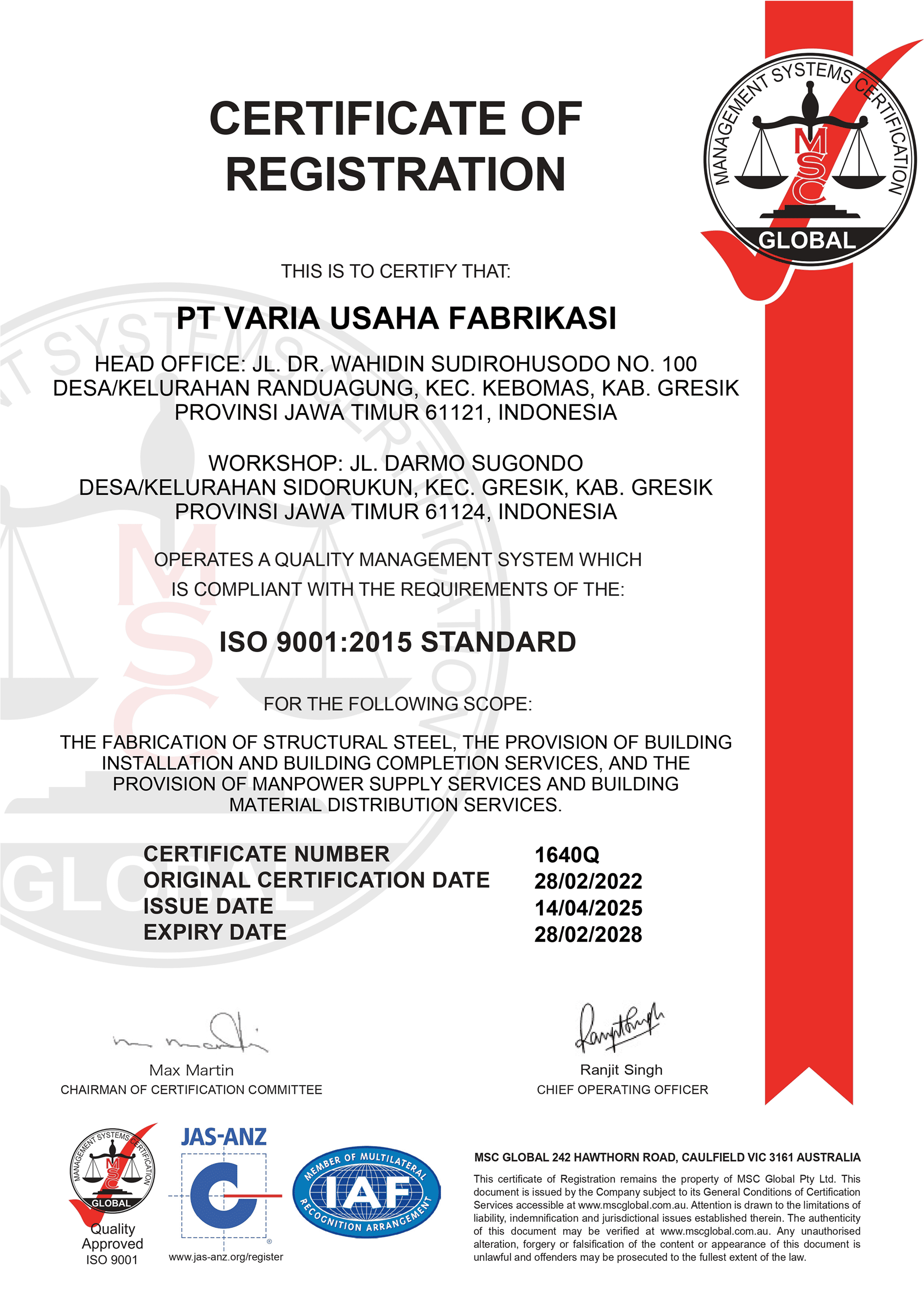 ISO 9001
